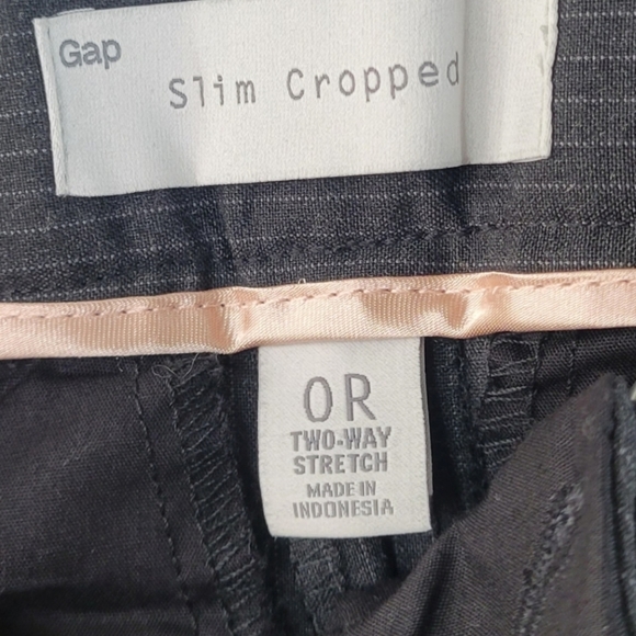 GAP Slim Cropped Pants Size 0R - Picture 7 of 10
